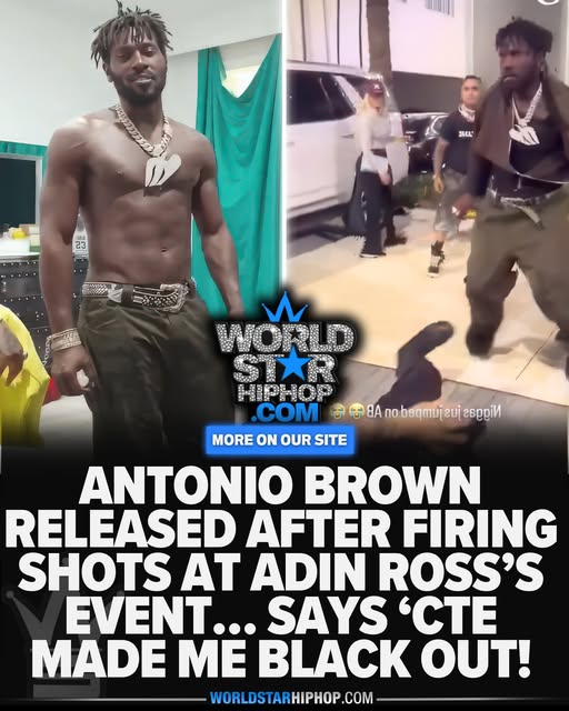 Antonio Brown Arrested After Shots Fired at Adin Ross Boxing Event in Miami: Chaos, Controversy, and Unanswered Questions